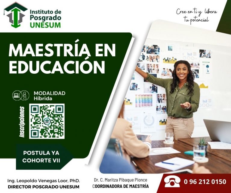 Maestría en EDUCACIÓN